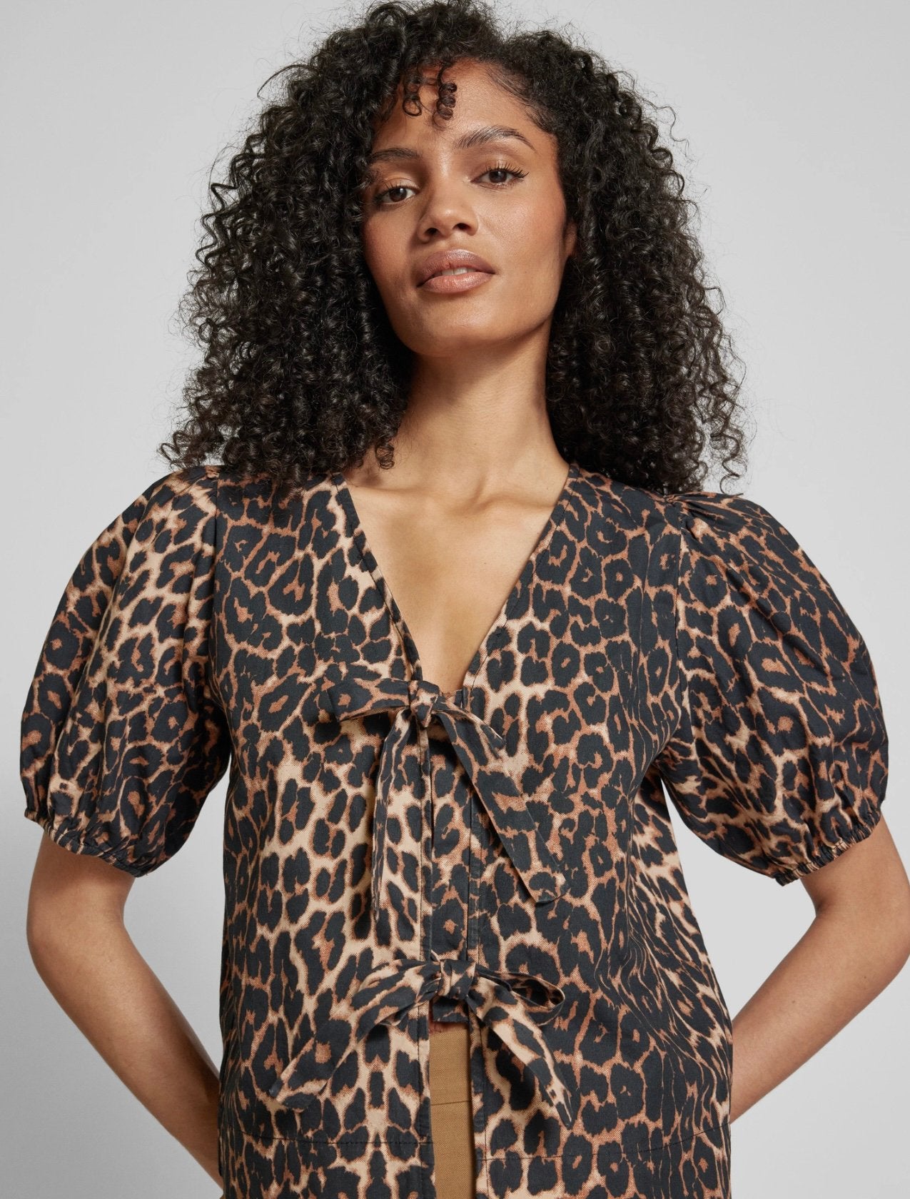 Neo Noir Bianca Leo Blouse - Luipaardprint size 40, Kleding | Dames, Blouses en Tunieken, Ophalen of Verzenden, Nieuw, Maat 38/40 (M)