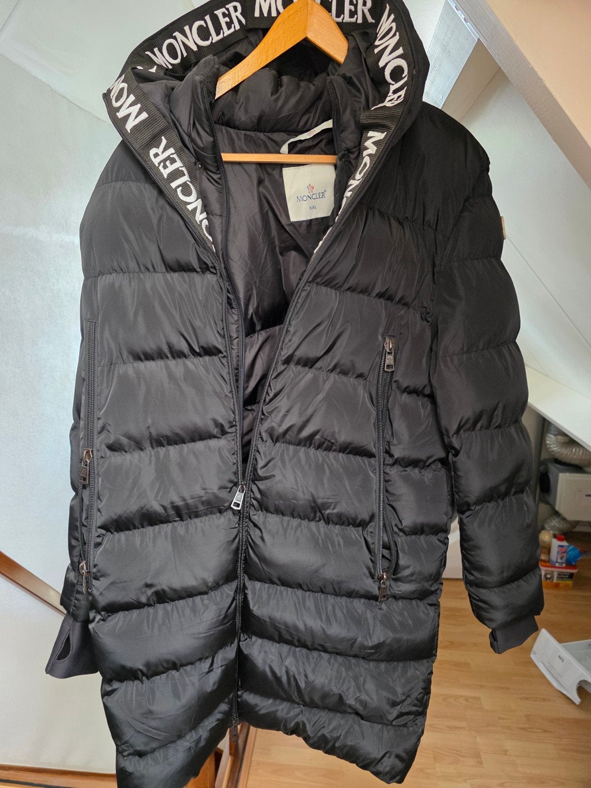 Nieuwe Moncler pufferjas, Ophalen, Nieuw, Overige maten, Zwart