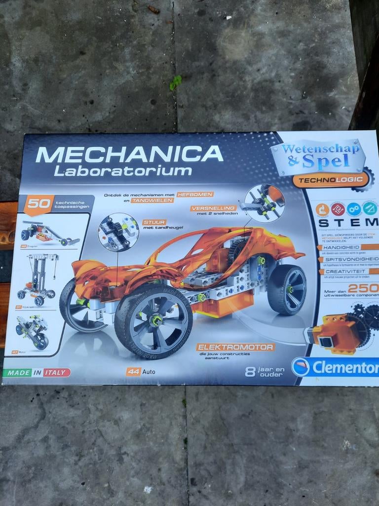 Mechanica Laboratorium speelgoed, bouwpakket, Ophalen, Overige schalen