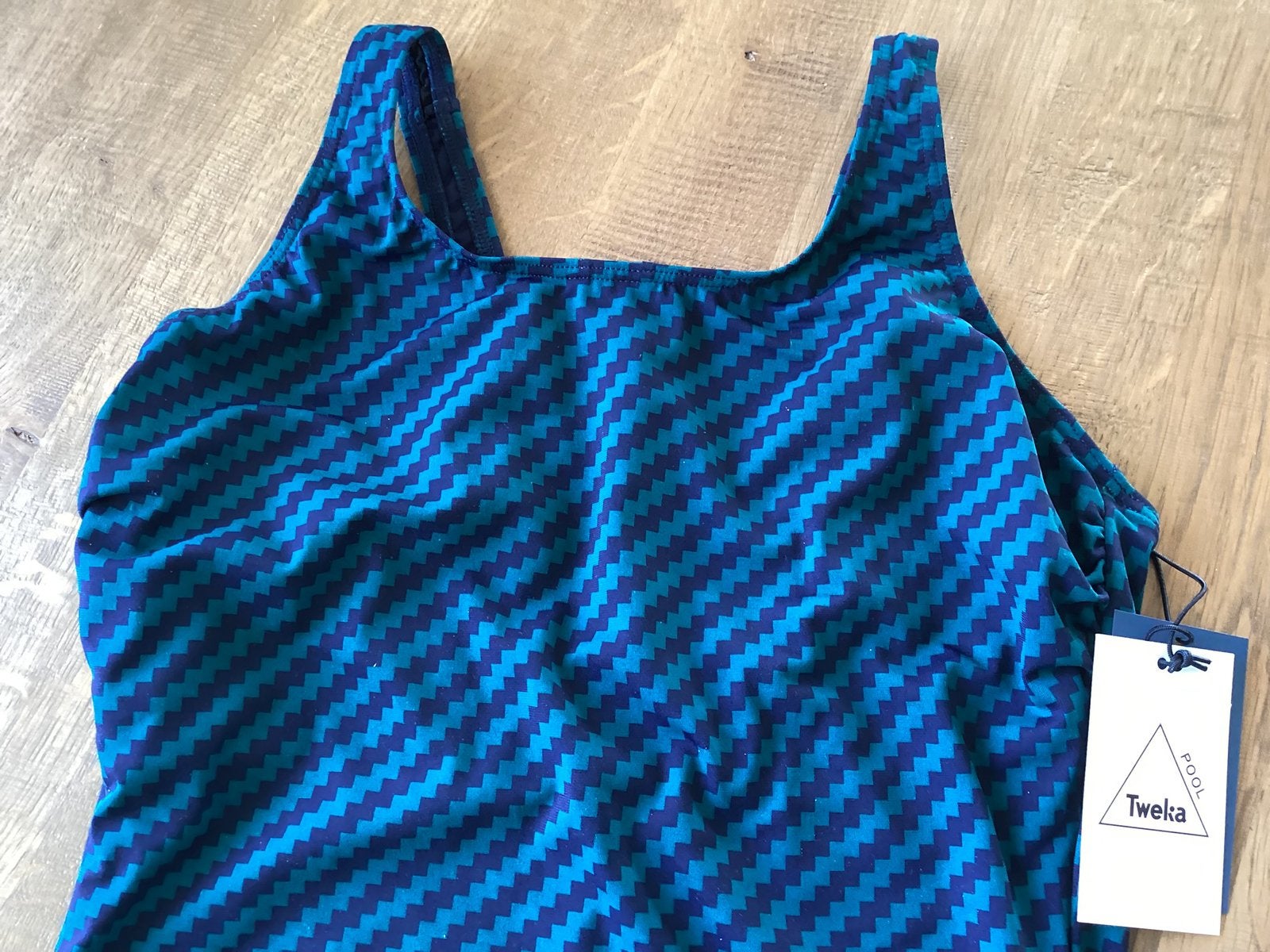Tweka badpak maat 44 blauw, Ophalen of Verzenden, Nieuw, Blauw, Badpak