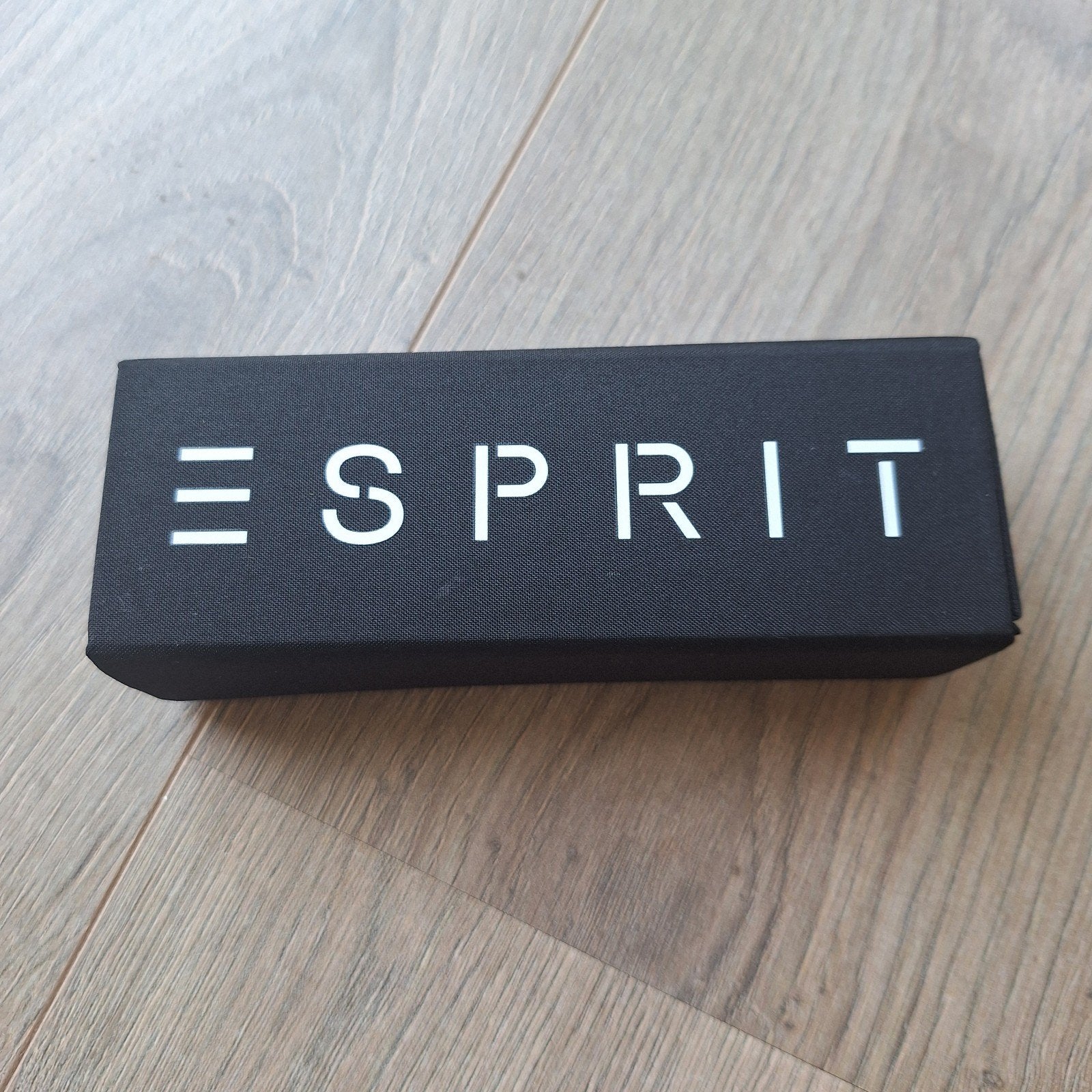 ZGAN Brillenkoker, bril hoesje van Esprit, met doekje., Overige merken, Zwart, Ophalen of Verzenden, Zo goed als nieuw