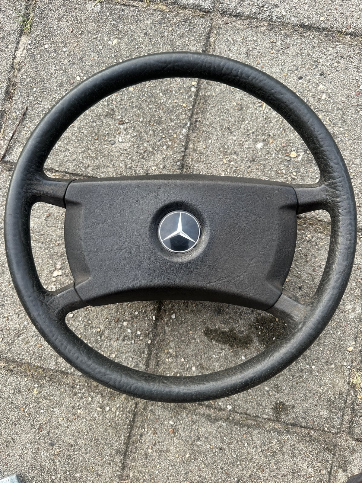 Mercedes-Benz Stuurwiel -W124-W126-W201-W123-W116Gebruikt, Ophalen of Verzenden, Gebruikt, Mercedes-Benz