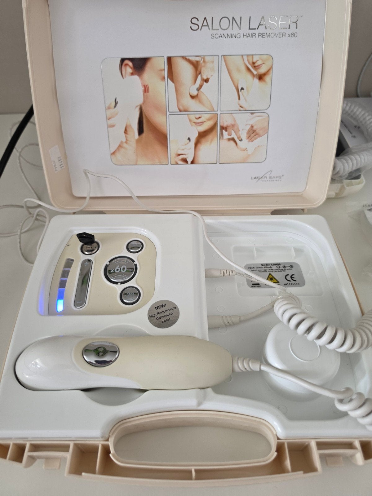 Titel Rio Salon Laser x60 LAHS5 ontharing – compleet + handl, Ophalen of Verzenden, Zo goed als nieuw, Overige typen