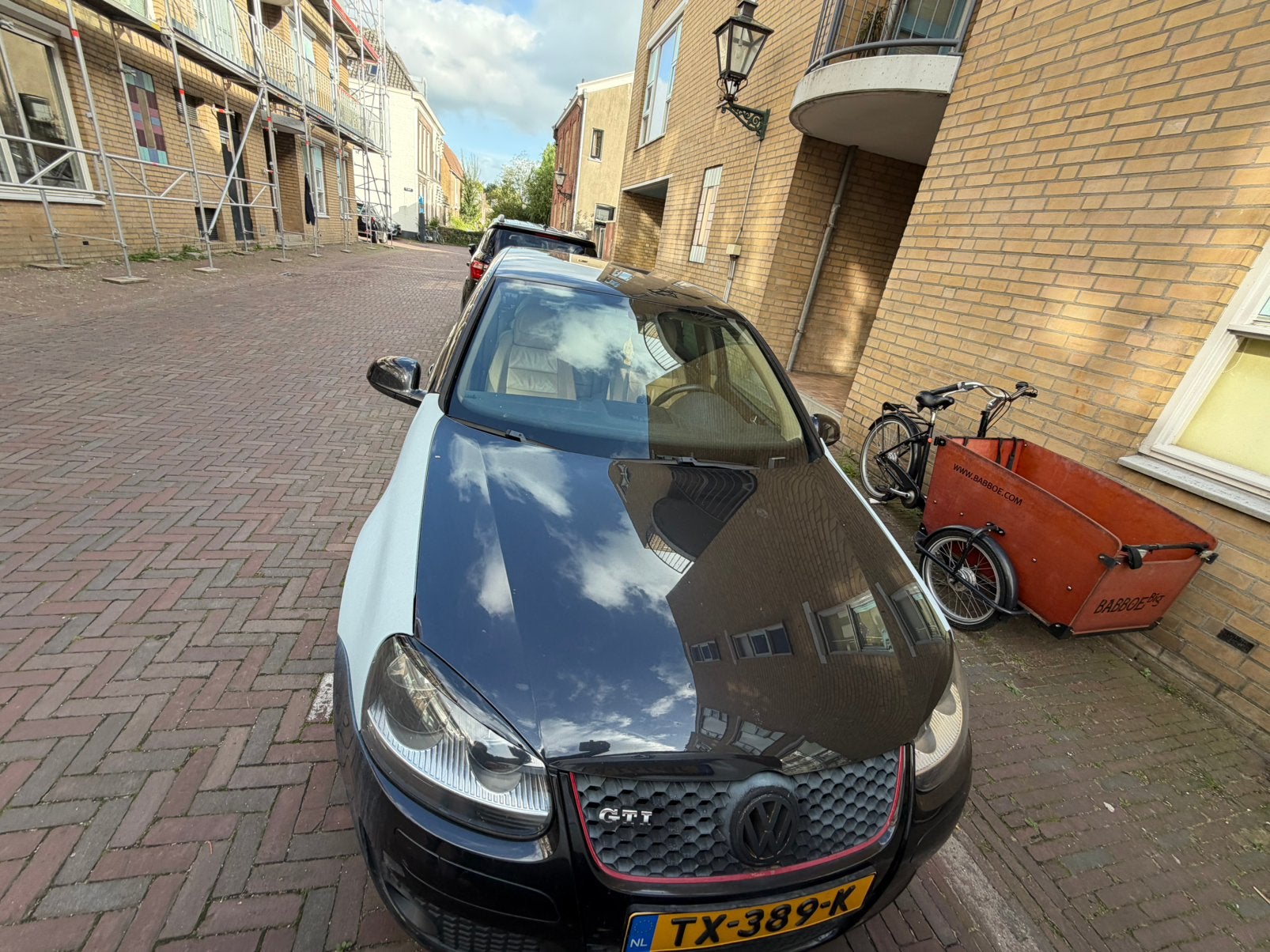 Volkswagen Golf 2.0 GTI 147KW 5D AUT 2006 Zwart, Auto's, 4 cilinders, 1984 cc, Zwart, 75 €/maand