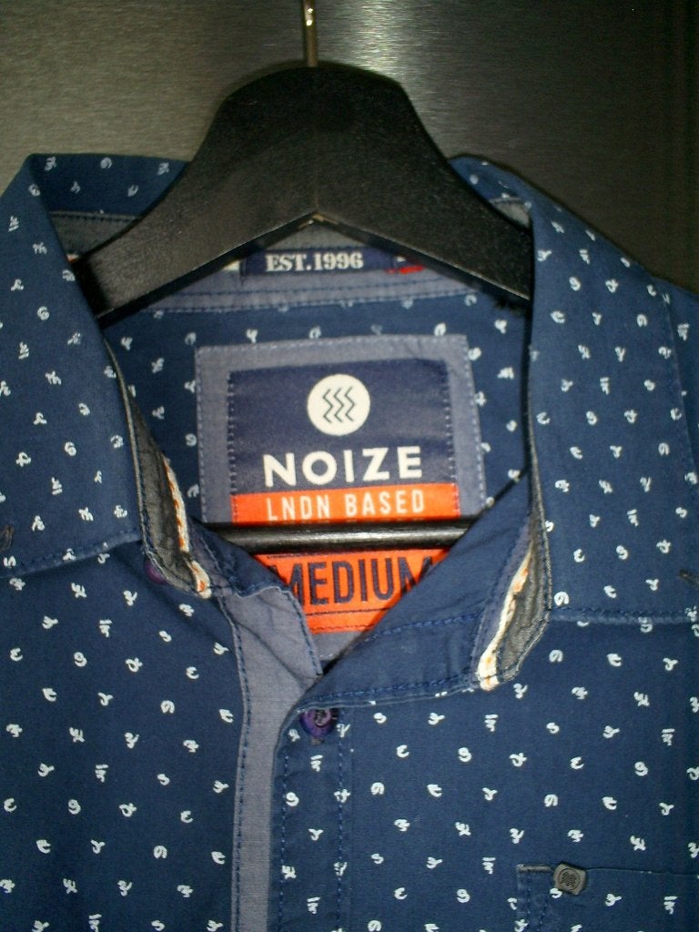 Heren overhemd van NOIZE mt. M, Kleding | Heren, Noize, Blauw, Zo goed als nieuw, Halswijdte 39/40 (M)