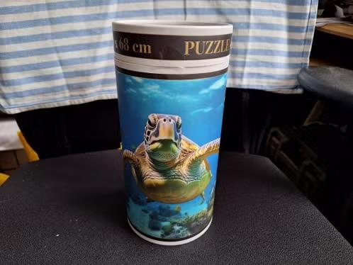 Puzzel schildpad 1000 stukjes h, Ophalen of Verzenden, 500 t/m 1500 stukjes, Nieuw, Legpuzzel