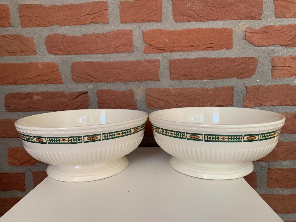 Recamier, Ophalen of Verzenden, Overige stijlen, Aardewerk, Schaal of Schalen