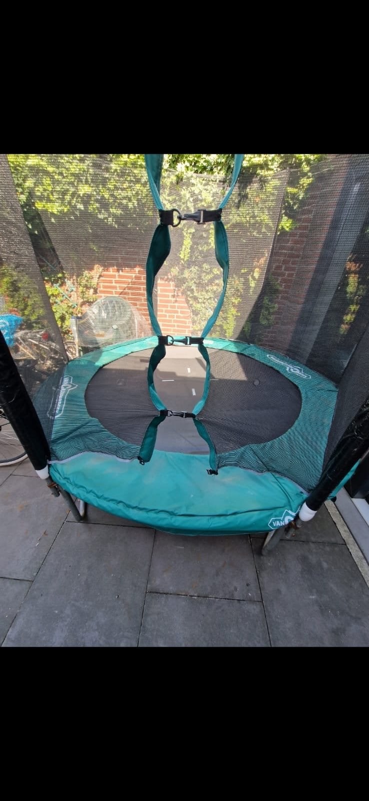 Trampoline, Kinderen en Baby's, Speelgoed | Buiten | Trampolines, Zo goed als nieuw, Ophalen