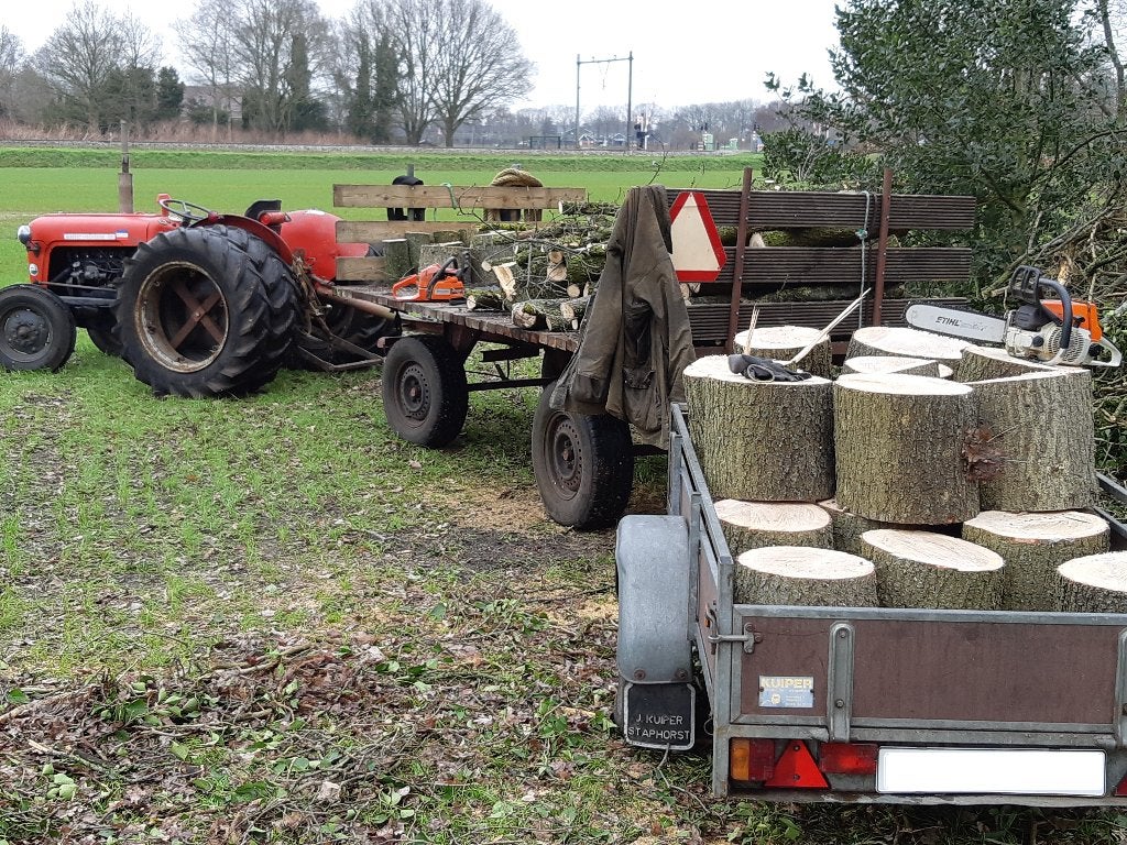 Haardhout. Mix Eik, Es, Els en Berk. Nu gratis bezorgd Regio, Minder dan 3 m³, Ophalen of Verzenden