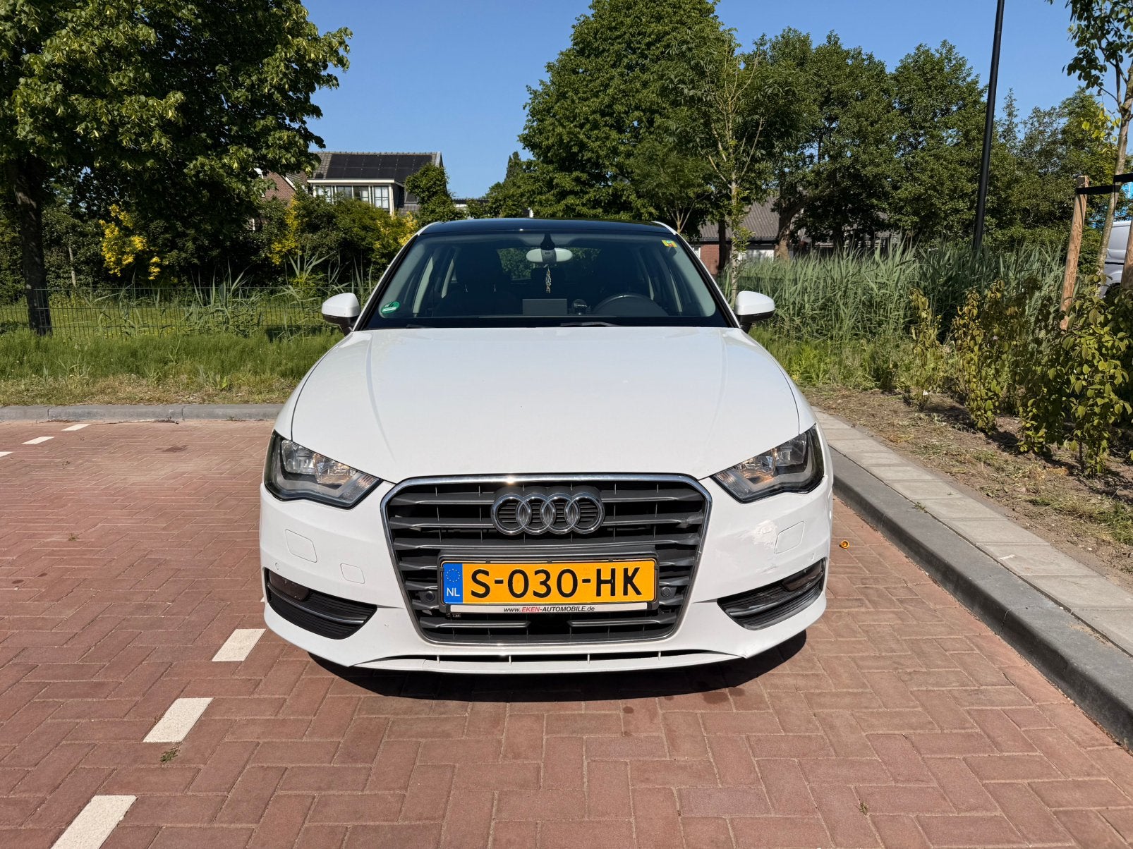 Audi A3 1.4 Tfsi 90KW Sportback S-tronic 2013 Wit/Panorama, Auto's, 1395 cc, 650 kg, Particulier, Bluetooth