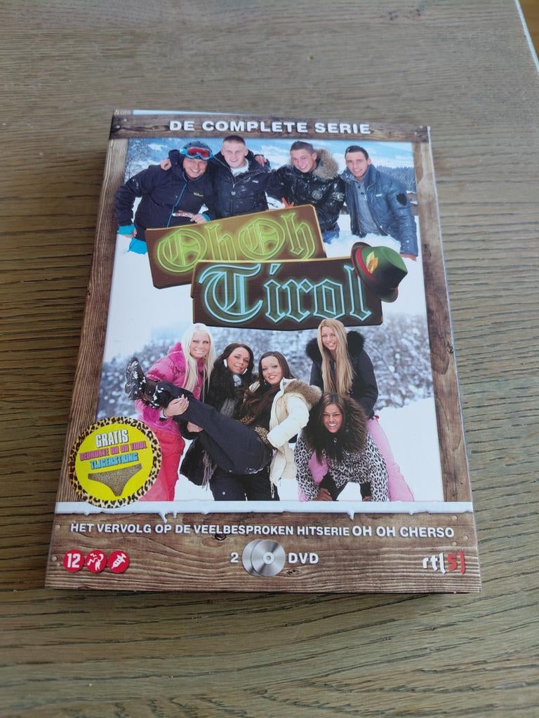 Oh Oh Tirol (Complete Serie)
Inclusief Oh Oh Tirol slipje!, Cd's en Dvd's, Dvd's | Tv en Series, Vanaf 16 jaar, Boxset, Ophalen of Verzenden