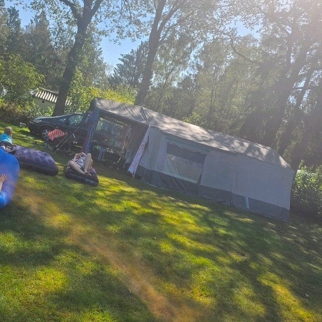 Europa camper vouwwagen 6 persoons, Caravans en Kamperen, Tenten, Ophalen, Gebruikt