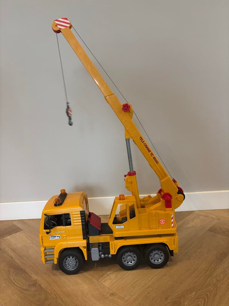 Bruder MAN Telekraan TC 4500 - Zo goed als nieuw, Ophalen, Zo goed als nieuw