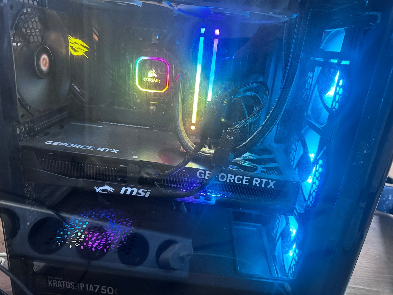 AMD 9 5900X RTX 5070 12GB Game PC, Gebruikt, 32 GB, Virtual Reality, SSD