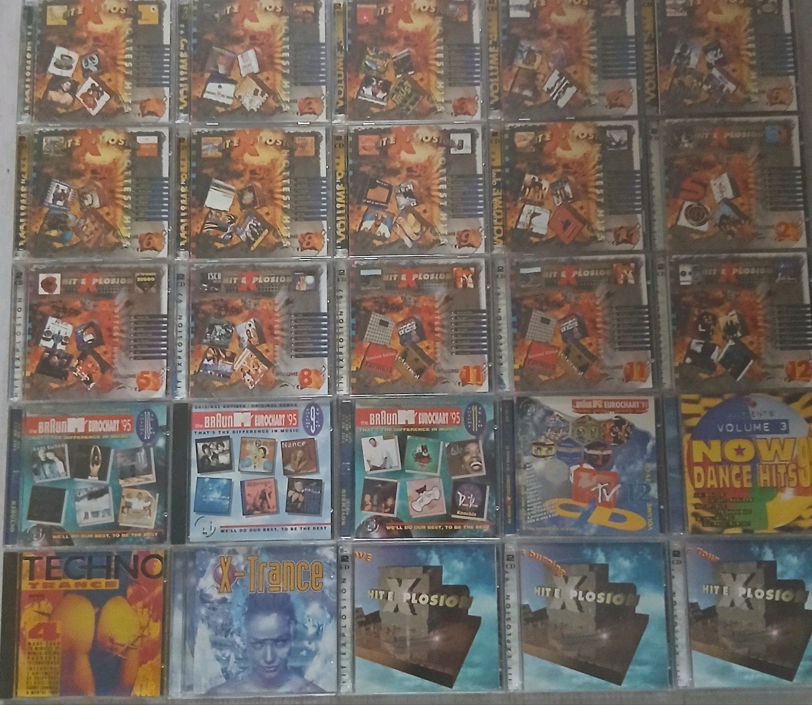Hit Explosion Braun MTV Eurochart Techno Trance Dance Albums, Cd's en Dvd's, Cd's | Verzamelalbums, Ophalen of Verzenden, Zo goed als nieuw