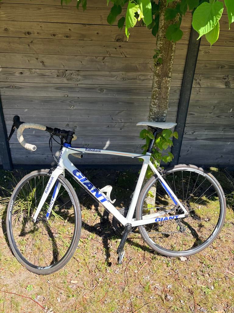 Giant TCR (Rabo) racefiets, Fietsen en Brommers, Fietsen | Racefietsen, Ophalen, 28 inch, Gebruikt, Aluminium