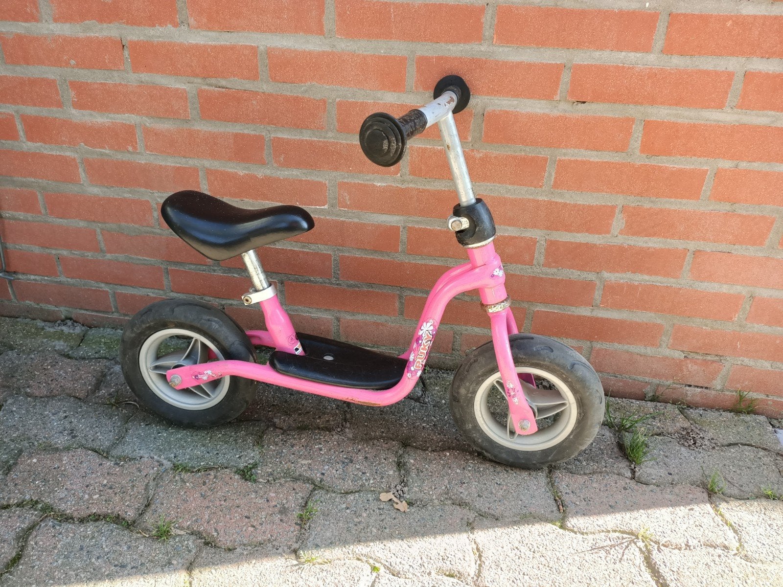 Roze Puky loopfiets/step voor kinderen, Fietsen en Brommers, Ophalen, Gebruikt, Gewone step, Puky