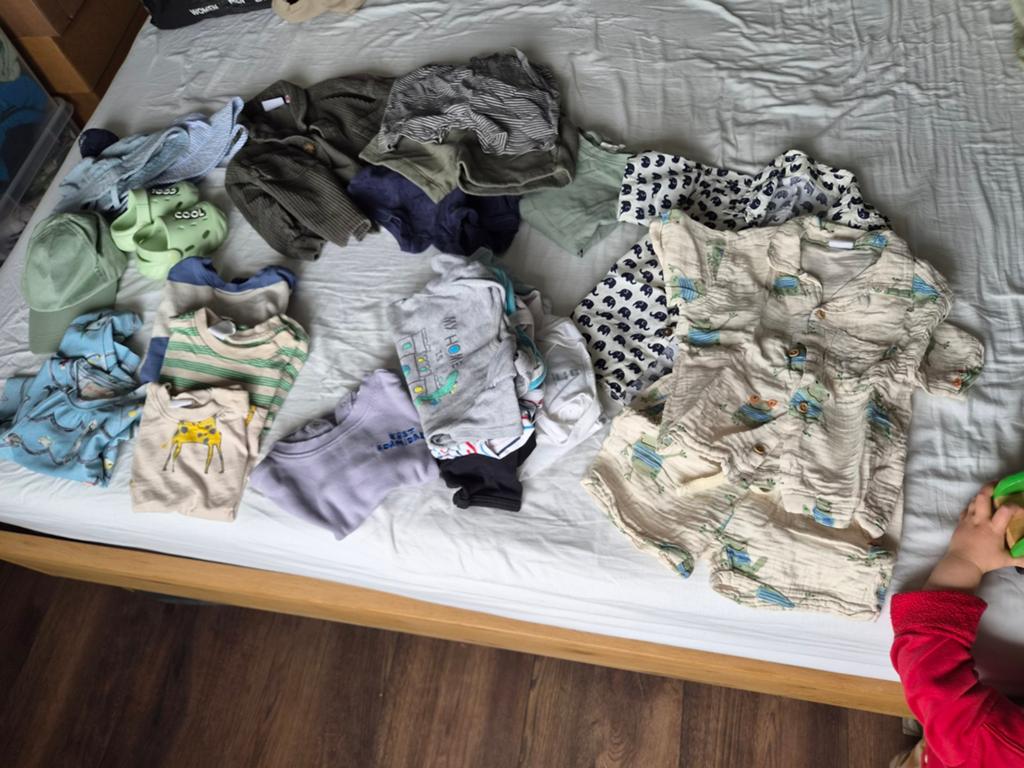 Kledingpakket jongens zomer/voorjaar 9 tot 18 maanden, Kinderen en Baby's, Kinderkleding | Overige, Ophalen of Verzenden, Zo goed als nieuw