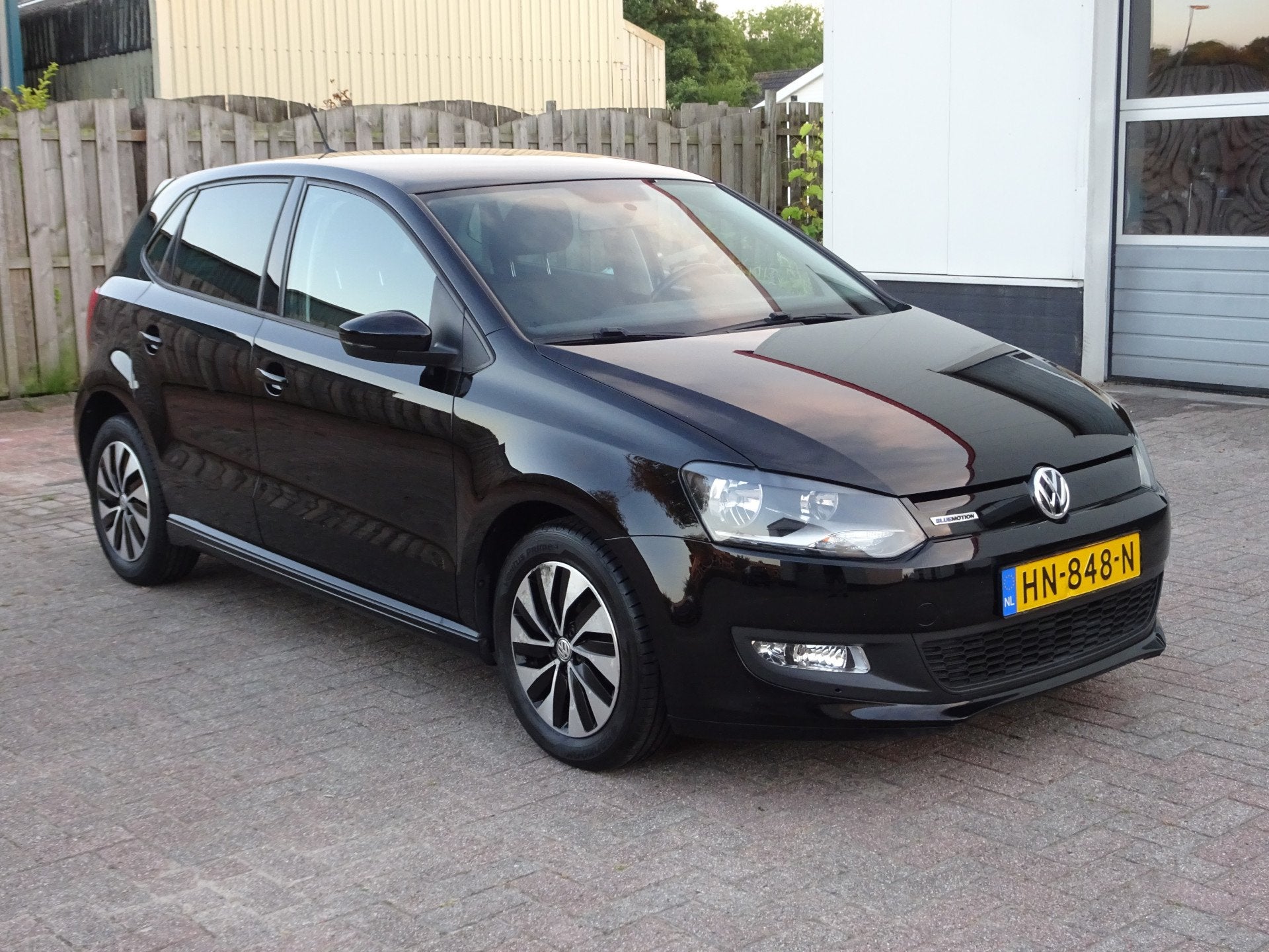 Volkswagen Polo 1.0 BlueMotion Edition Airco, cruise control, Voorwielaandrijving, Stof, Zwart, Origineel Nederlands