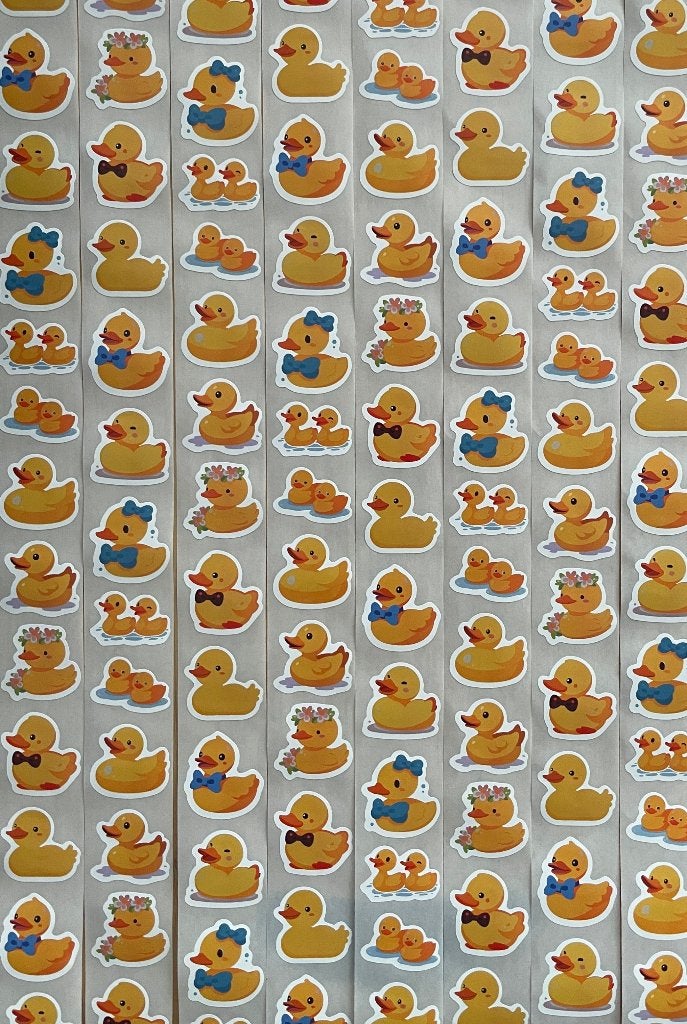 Eendjes sickers, Verzenden, Nieuw, Meerdere stickers