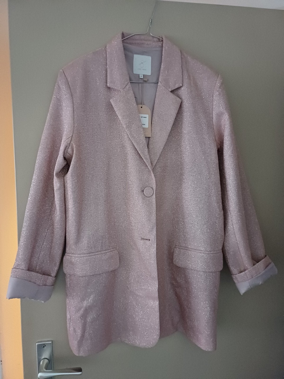 Glitter colbert van "Eight Paris" mt M izgs!, Ophalen of Verzenden