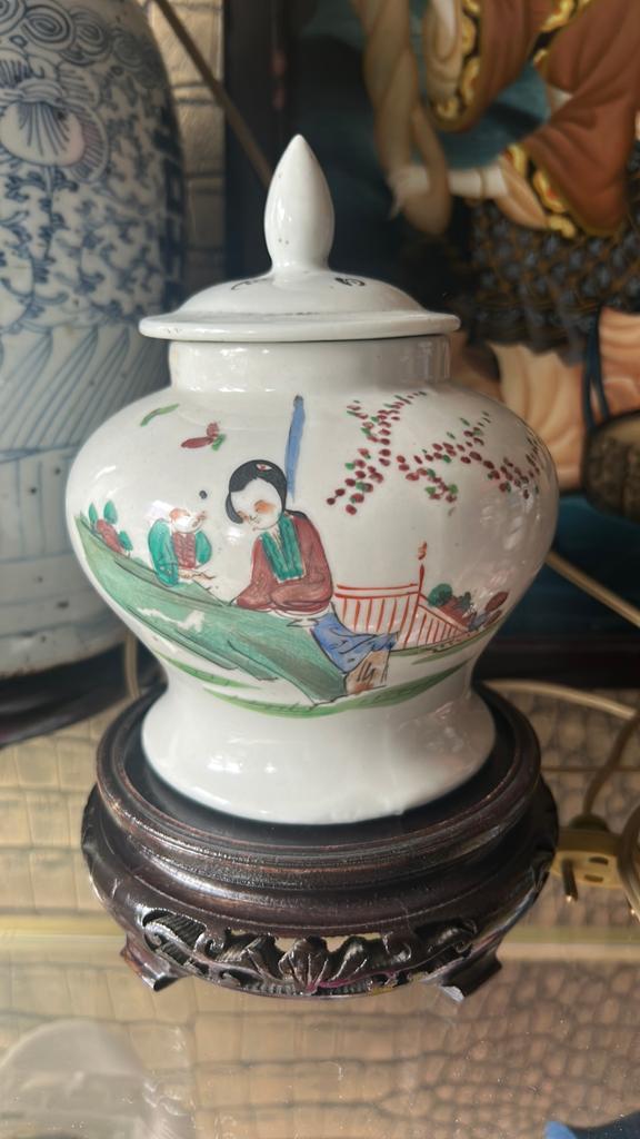 Chinees gemberpotje, Ophalen