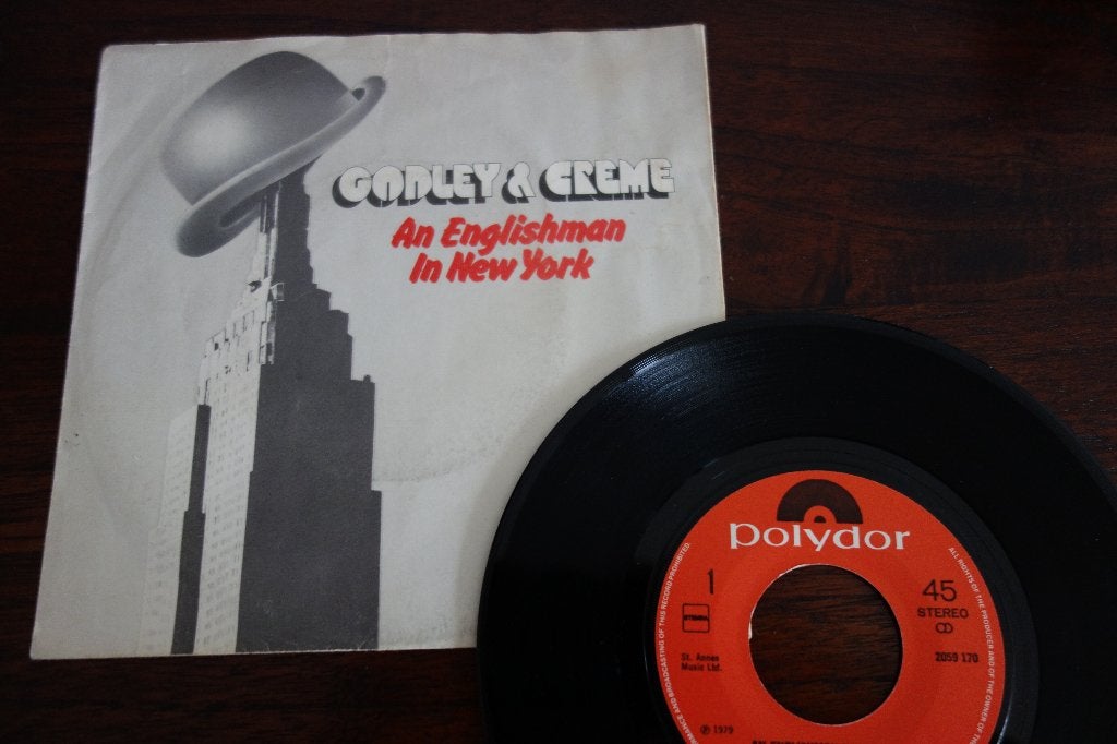 Single Godley & Creme Engelishman in New York, Cd's en Dvd's, Ophalen of Verzenden, Zo goed als nieuw, 7 inch, Pop
