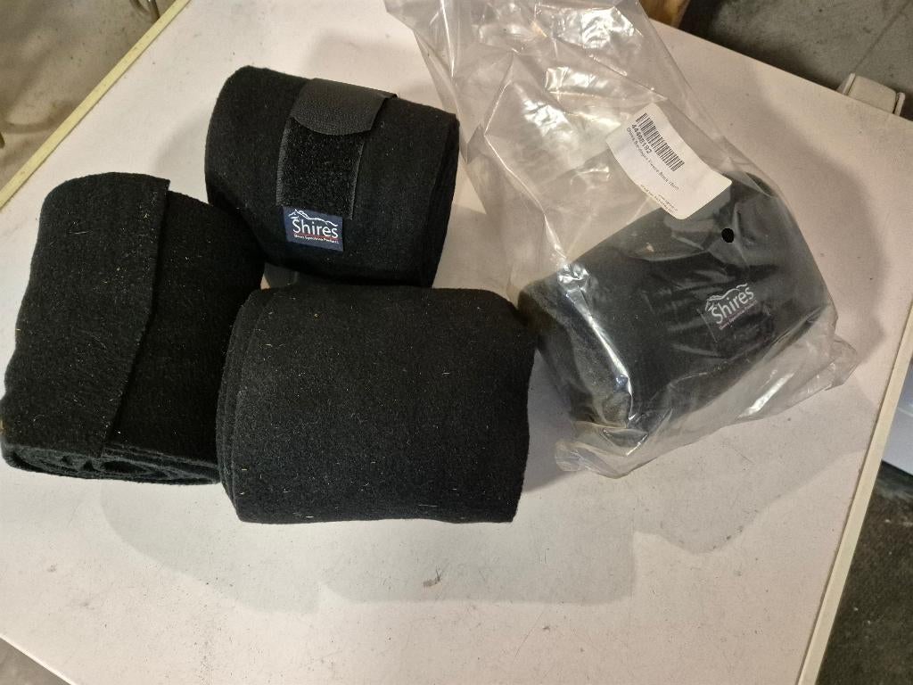 Shires fleece bandages 15 cm, Ophalen of Verzenden, Zo goed als nieuw