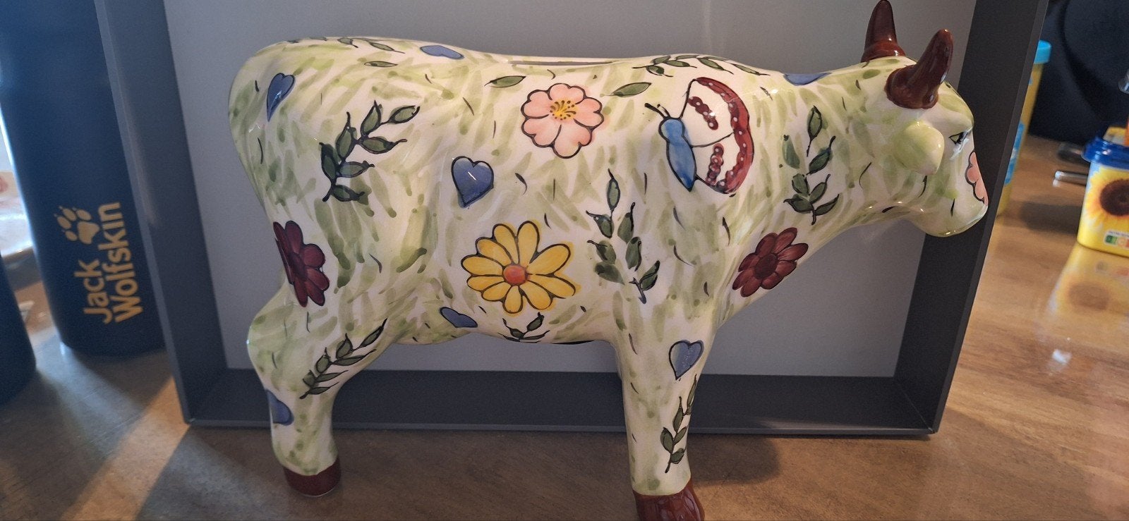 'Cow Parade (?)' Spaarpot, Ophalen of Verzenden, Zo goed als nieuw, Hond of Kat, Beeldje of Figuurtje