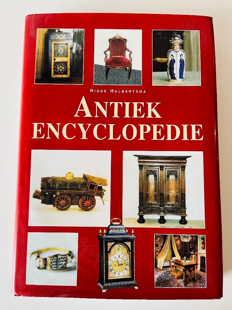 Antiek Encyclopedie – Hidde Halbertsma Antiek boek zgan, Ophalen of Verzenden
