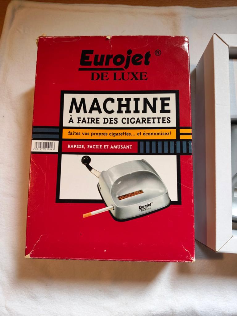 Eurojet DE LUXE Sigarettenmachine - Nieuw in doos, Ophalen of Verzenden, Nieuw, Overige typen