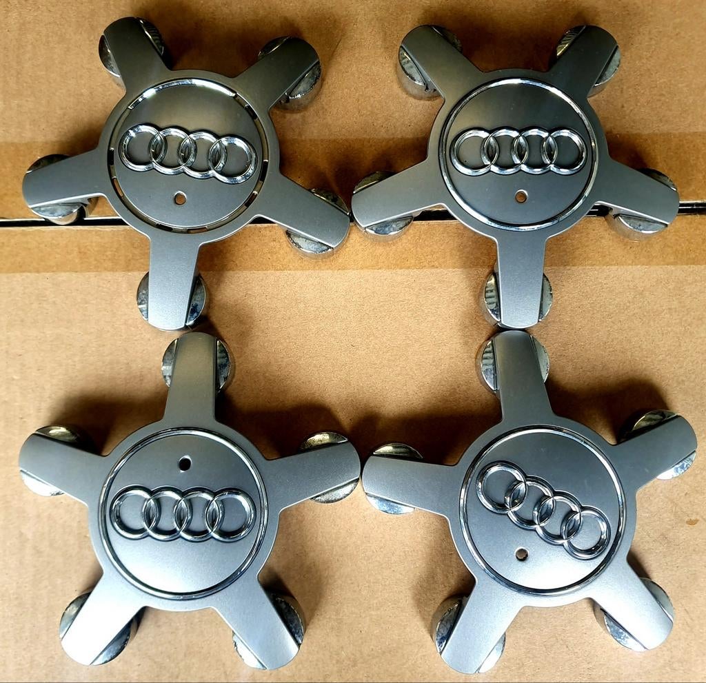 ORIGINELE AUDI NAAFDOPPEN 5x112 ZGAN, Ophalen of Verzenden, Zo goed als nieuw
