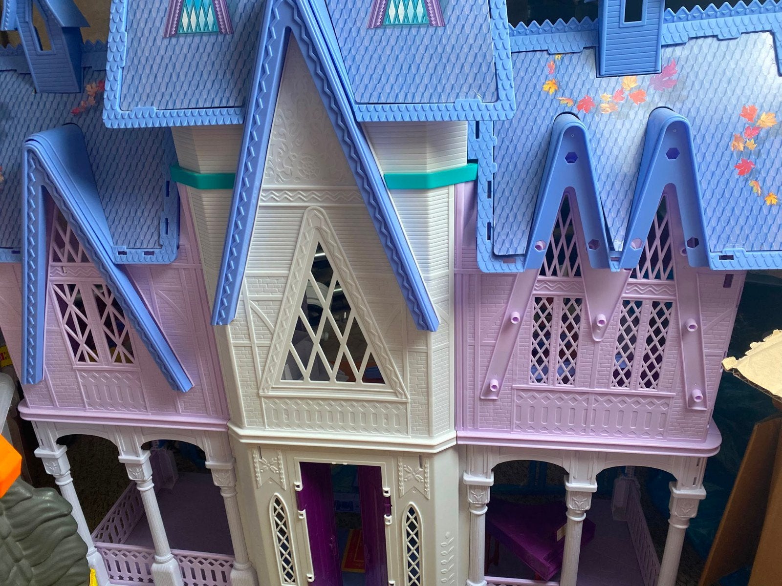 Groot Frozen Kasteel met Meubels en Accessoires, Ophalen, Gebruikt, Meisje