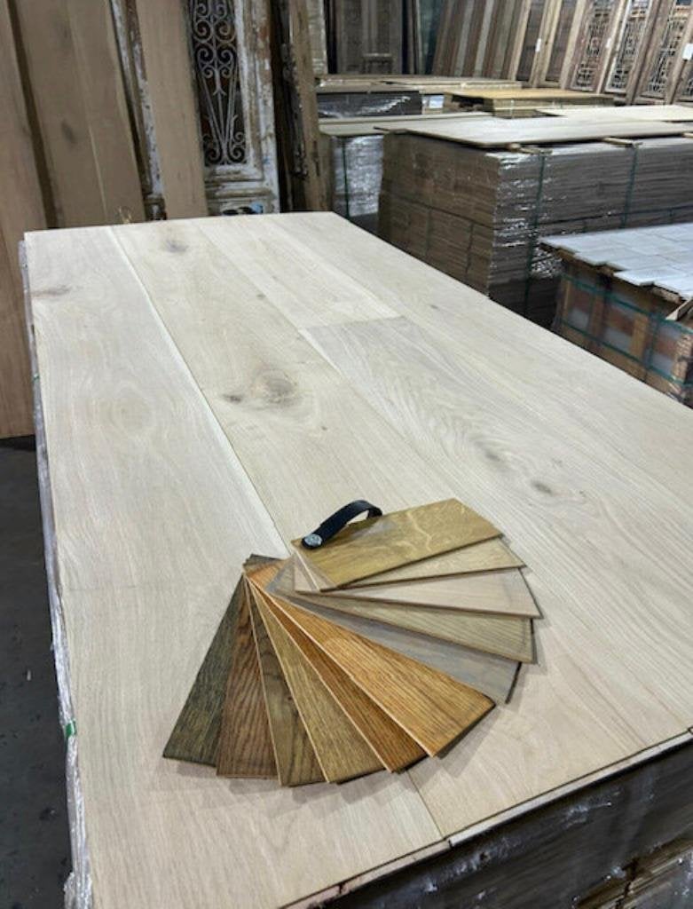 PAKKETVERKOOP 152M2 EIKEN XXL VLOER, EXTRA BREDE MULTIPLANK, Huis en Inrichting, Ophalen of Verzenden, Nieuw, 75 m² of meer, Parket