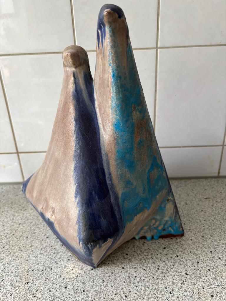 keramieken sculptuur Vogels, Ophalen