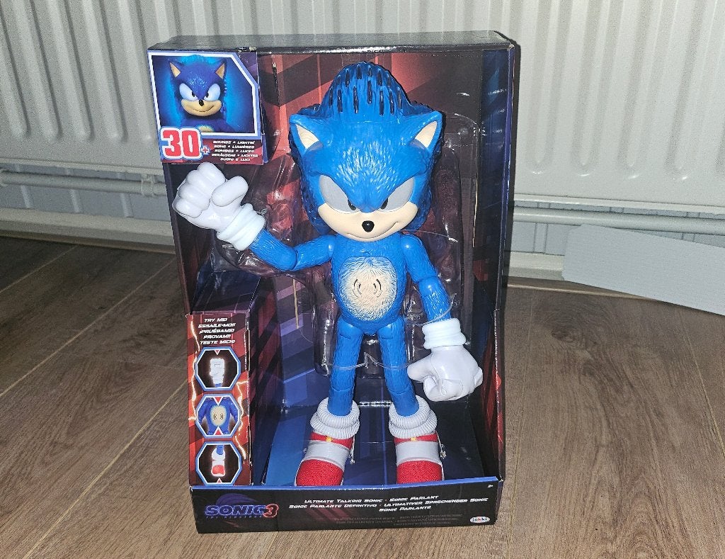 Sonic the Hedgehog Sonic Talking Figure Figuren, Ophalen of Verzenden, Nieuw