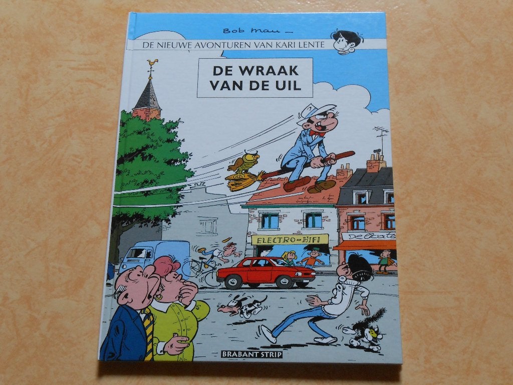 Kari Lente 2 De wraak van de Uil 1996 1 ste druk. HC, Ophalen, Bob Mau, Eén stripboek, Nieuw