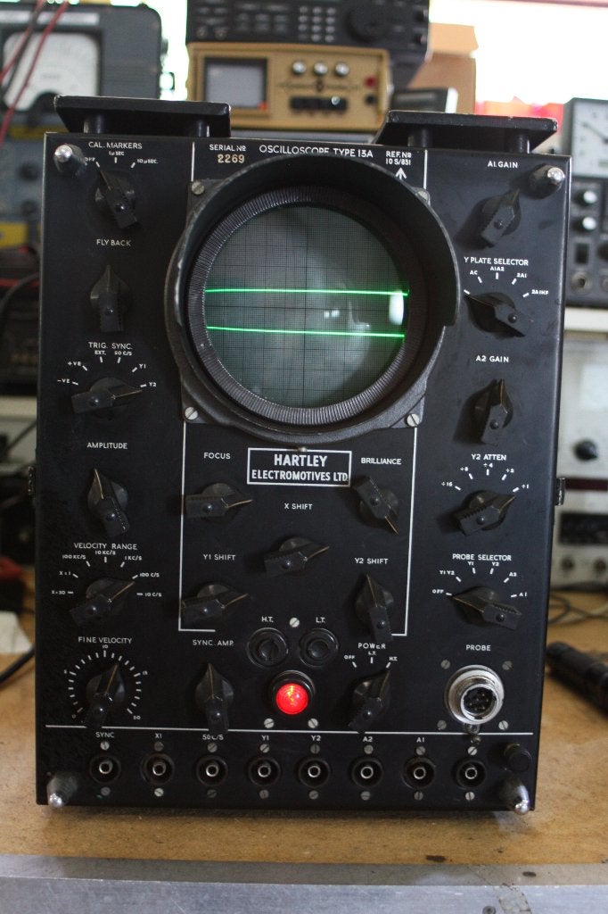 Hartley oscilloscoop, Ophalen, Gebruikt, Overige meters