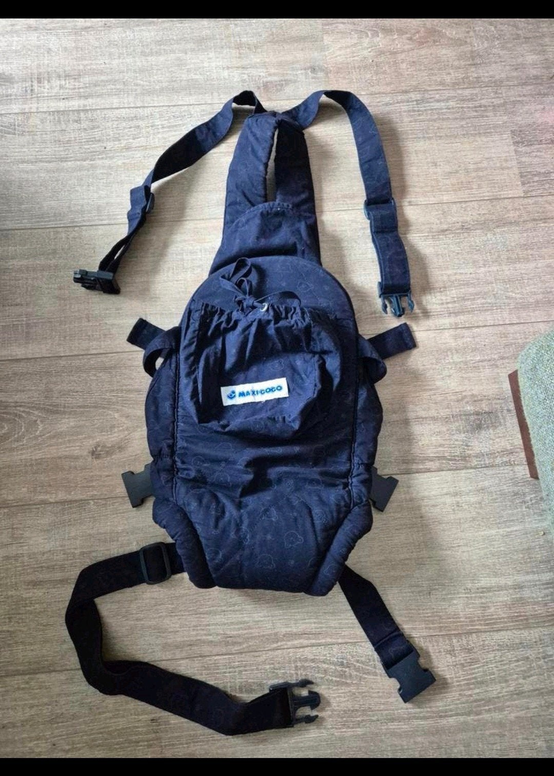 te koop baby draagzak van MAXI-GOGO zgan, Kinderen en Baby's, Overige merken, Ophalen of Verzenden, Zo goed als nieuw, Buik