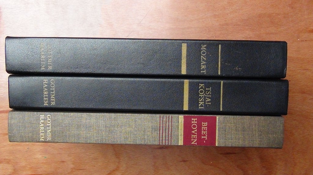 biografieboeken Mozart / Beethoven / Tchaikovsky, Boeken, Ophalen of Verzenden, Gelezen, H.J.M.Muller