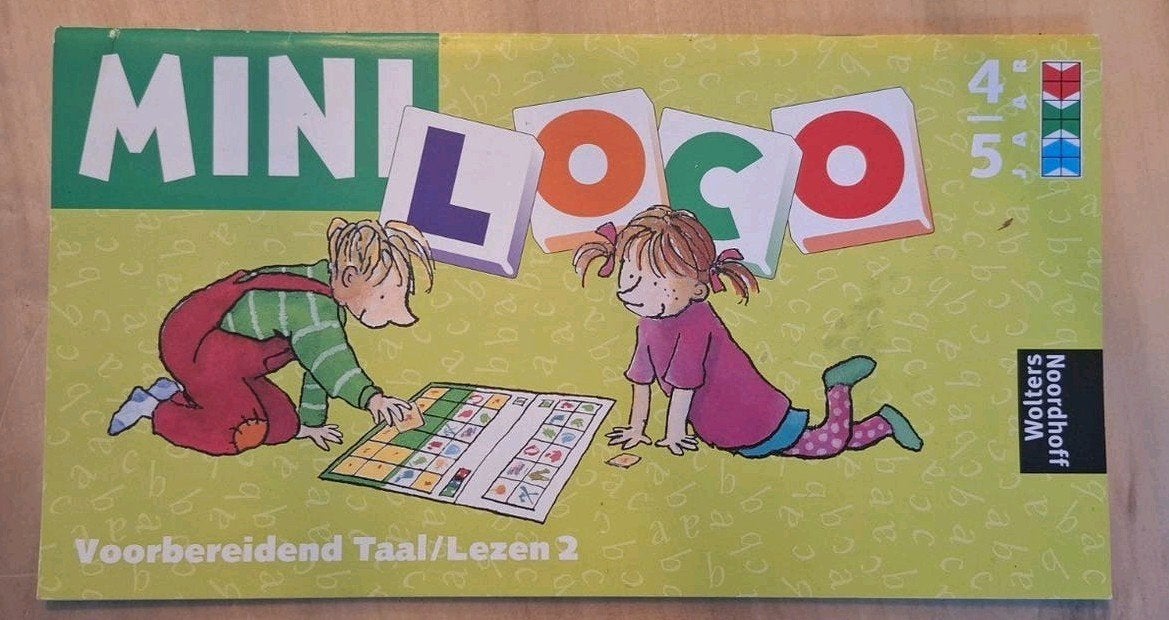 Educatieve spellen voor taal, lezen en rekenen Mini Loco, Ophalen of Verzenden, Gebruikt, Taal en Lezen