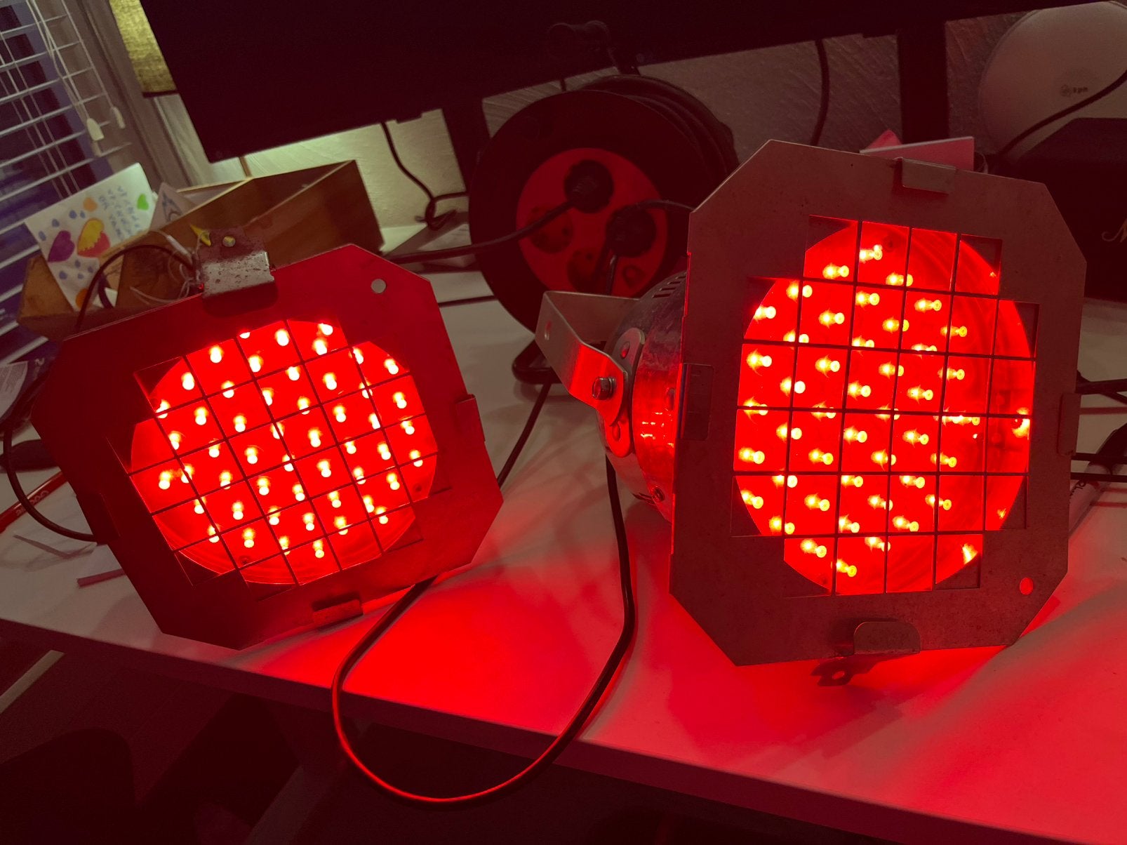 2x showtec led par 56, Muziek en Instrumenten, Licht en Laser, Ophalen, Gebruikt, Licht