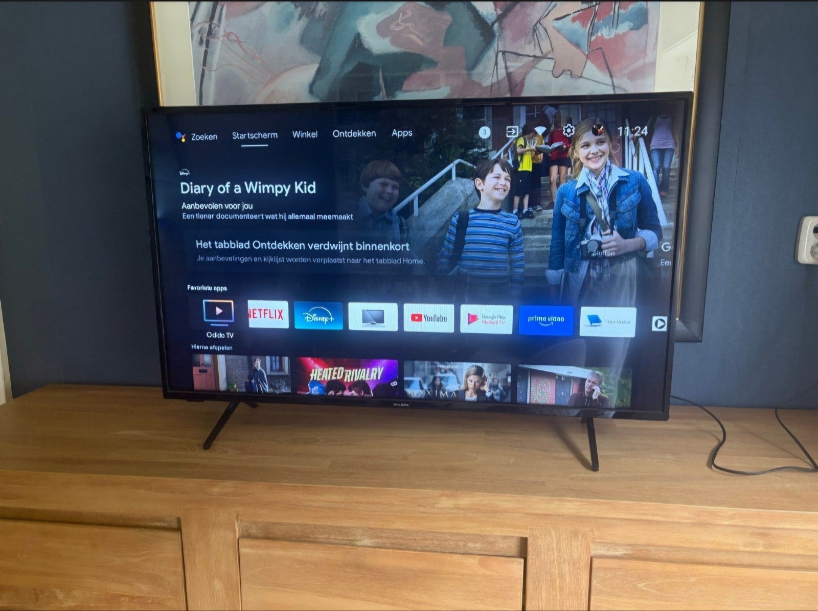 4K Salora Smart TV 43 inch - Zo goed als nieuw, LED, 50 Hz, Zo goed als nieuw, 100 cm of meer