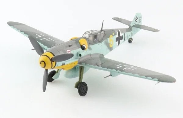 Hobby Master HA8752 | Messerschmitt Bf-109G-6, Ophalen, Schaalmodel, Nieuw, Pilot Station