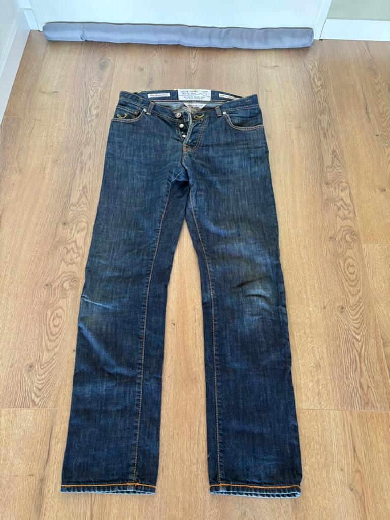 Jacob Cohen Spijkerbroek Nieuw Size 34, Ophalen of Verzenden, Zo goed als nieuw, Blauw, W33 - W34 (confectie 48/50)