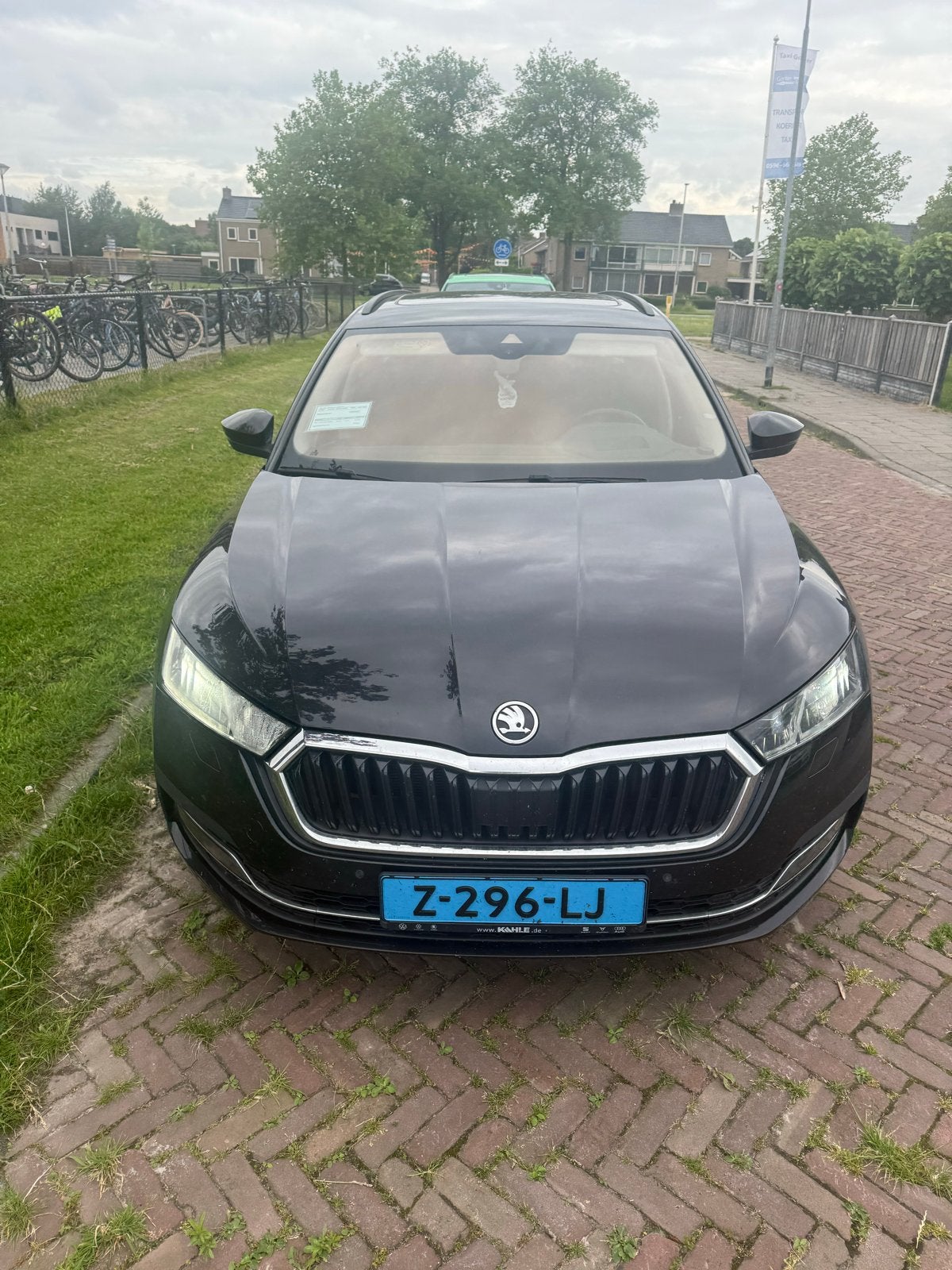 Skoda Octavia 2.0 TDI 150pk Dsg-7 2020 Leder - EX. BTW, Auto's, 4 cilinders, Zwart, Stationwagon, Diesel