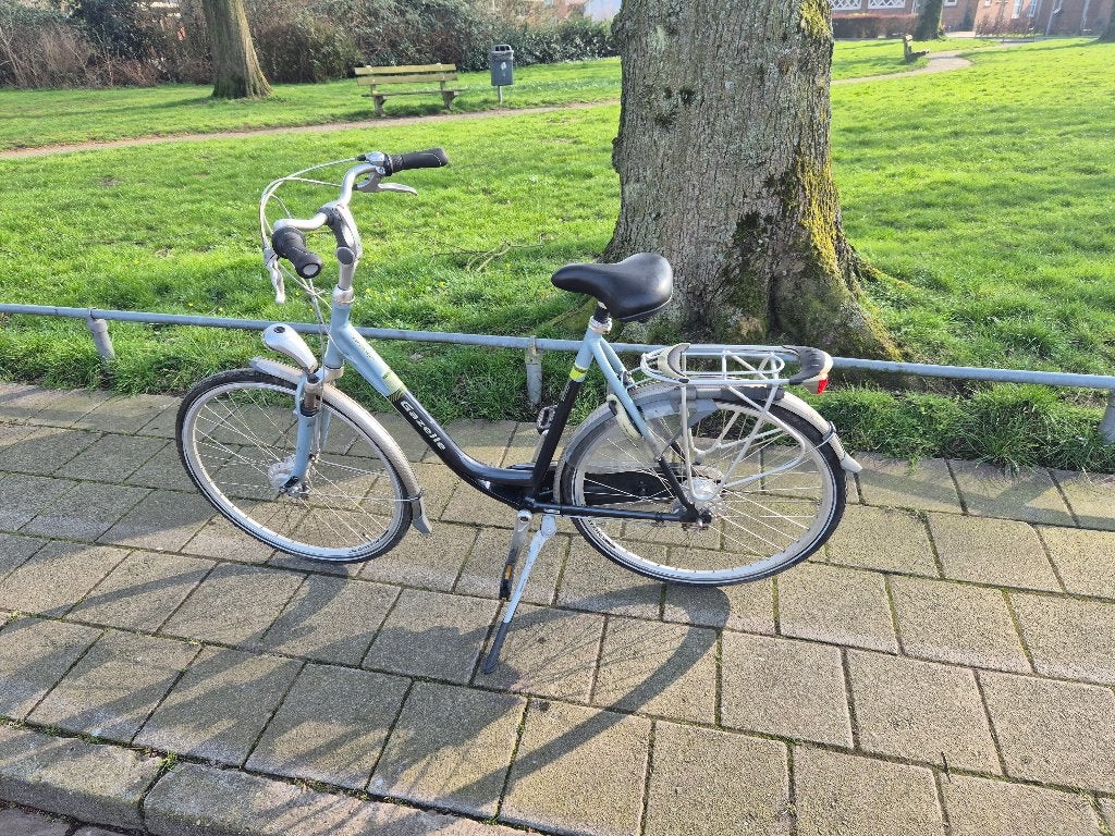 Gazelle damesfiets, Gebruikt, Versnellingen, Gazelle, 56 cm of meer