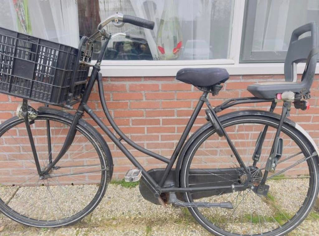 Dames Fiets met kinderzitje, Ophalen of Verzenden, Zo goed als nieuw