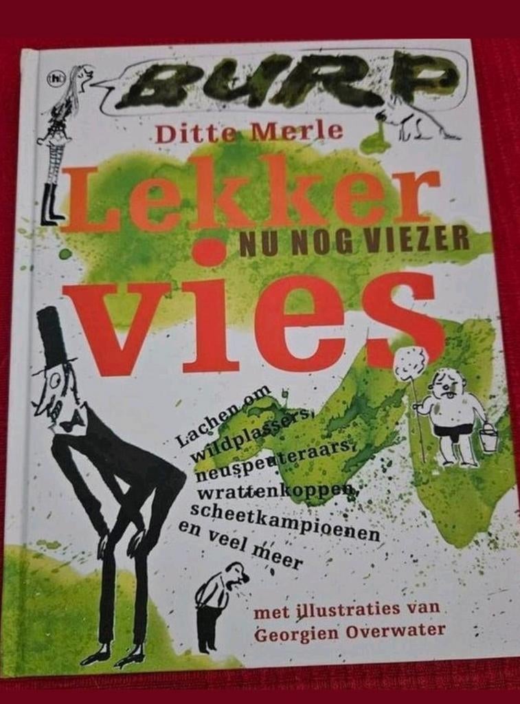 Burp: Lekker nu nog viezer vlees - Ditte Merle, Boeken, Ophalen of Verzenden, Zo goed als nieuw, Ditte Merle, Anekdotes en Observaties