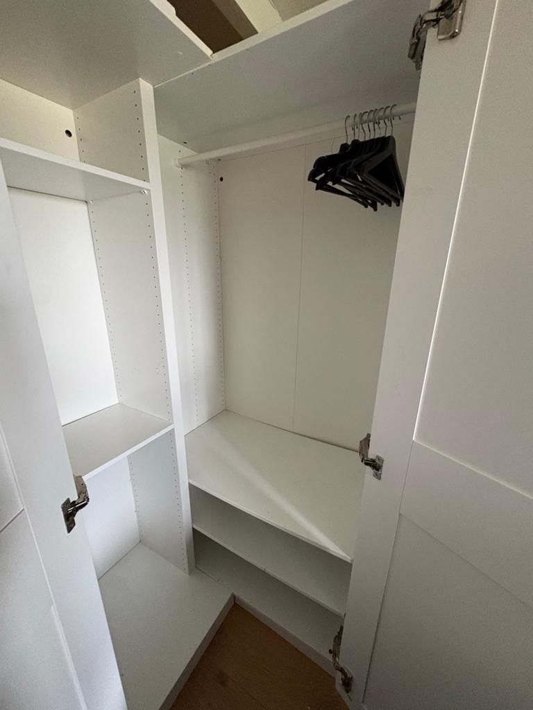 IKEA Pax hoekkast met 2 deuren - 110x110x200cm, Ophalen, Gebruikt, 100 tot 150 cm, 200 cm of meer